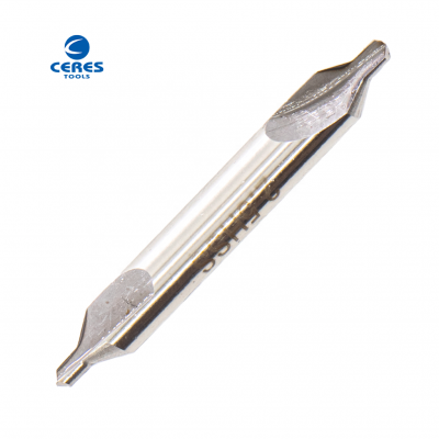 DIN333 standard  white finish HSS m2 center drill bits for metal drilling