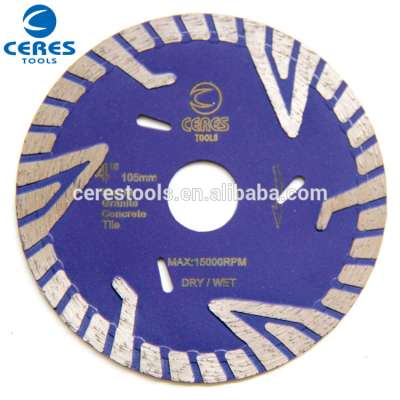 Danyang Factory Supply grantite cutting 105mm diamond saw blade