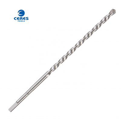 Zinc plated Round flute 40 Cr & YG8C masonry drill bits for concrete drilling