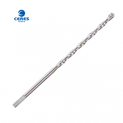 Nickle plated square flute 40 Cr & YG8C masonry drill bits for concrete drilling